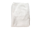 白色毛巾类抹布 - 白色裁剪浴巾混合